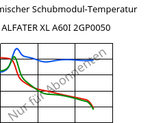 Dynamischer Schubmodul-Temperatur , ALFATER XL A60I 2GP0050, TPV, MOCOM